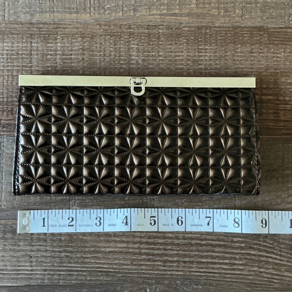 Nine West Black Textured Wallet - Picture 6 of 7